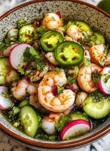 Aguachile Recipe (Mexican Shrimp Ceviche)