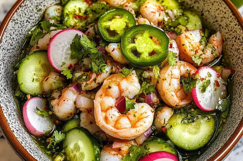 Aguachile Recipe (Mexican Shrimp Ceviche)