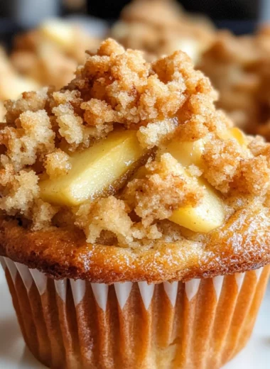 Apple Crumble Muffins