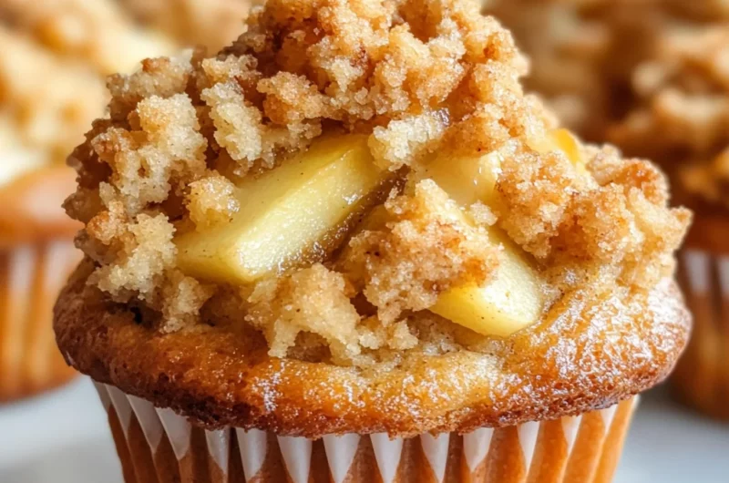 Apple Crumble Muffins