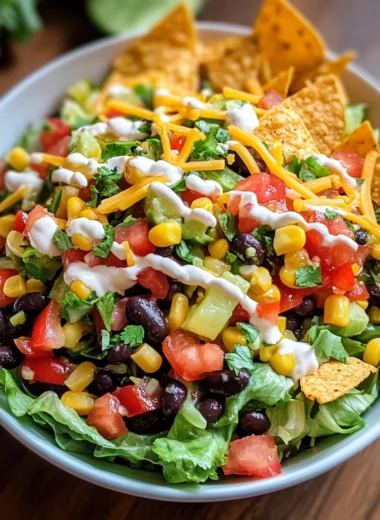 Black Bean Taco Salad