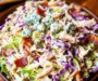 Blue Cheese Turkey Bacon Coleslaw