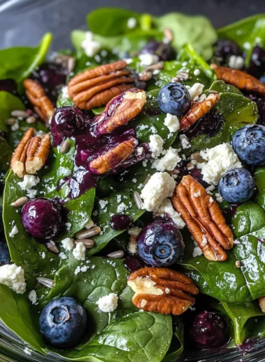 Blueberry Spinach Salad Recipe