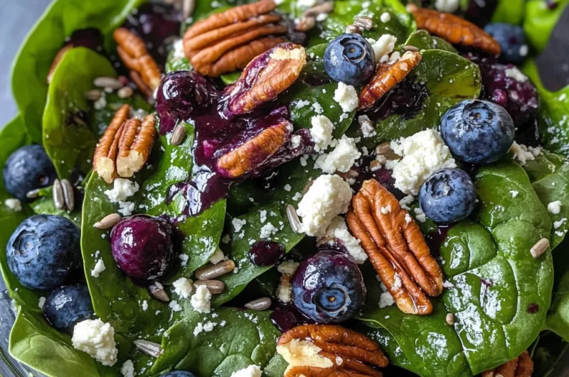 Blueberry Spinach Salad Recipe