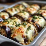 Cheesy Eggplant Rolls: A Savory, Stuffed Delight
