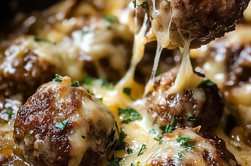 Cheesy French Onion Meatballs: The Ultimate Comfort Food Recipe