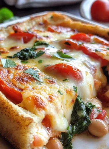 Cheesy White Bean Tomato Bake recipe