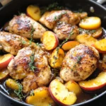 Chicken with Peaches - 30-Minute One-Pan Meal