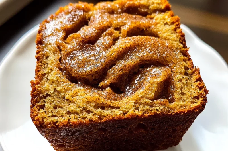 Cinnamon Swirl Pumpkin Bread Mini Loaves