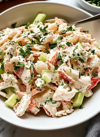 Classic Crab Salad