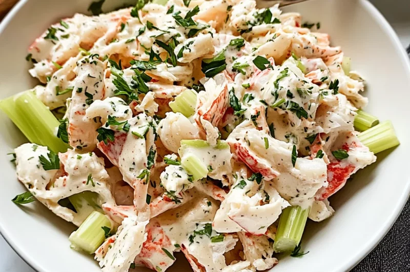 Classic Crab Salad