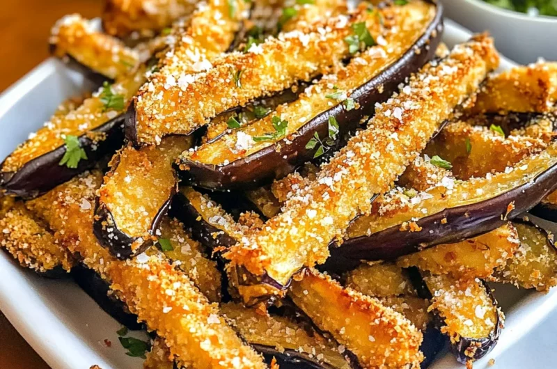 Crispy Baked Eggplant Fries