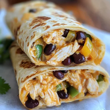 Crispy Southwest Chicken Wraps