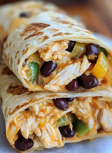 Crispy Southwest Chicken Wraps