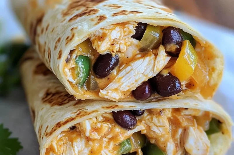Crispy Southwest Chicken Wraps