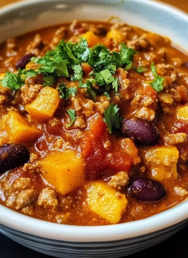 Crockpot Pumpkin Chili
