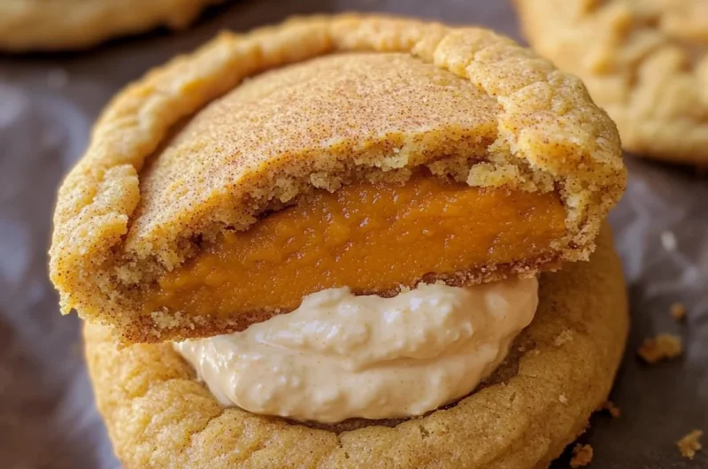 Crumbl pumpkin pie cookies