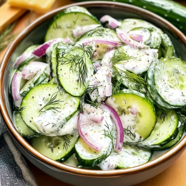 Cucumber Dill Salad