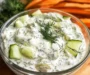 Cucumber Dip with Sour Cream and Dill