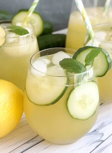 Cucumber Mint Lemonade