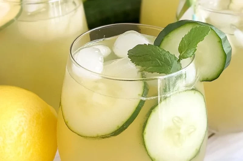 Cucumber Mint Lemonade