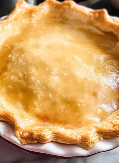 Easy Homemade Pie Crust
