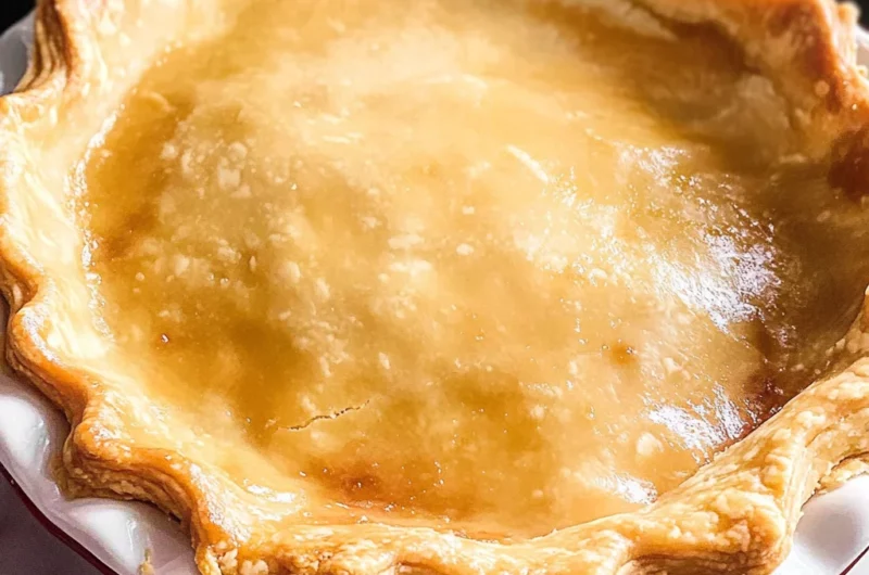 Easy Homemade Pie Crust