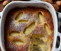 French Almond Pear Gratin (Gluten-free)