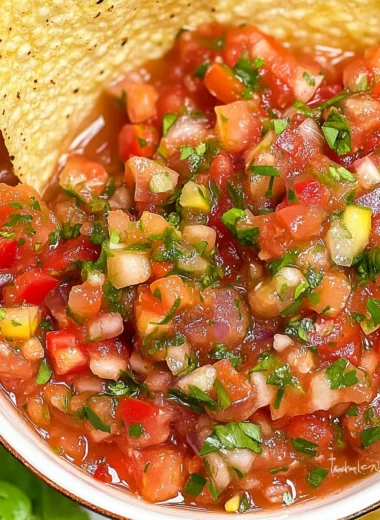 Fresh Salsa Recipe (5 Minutes)