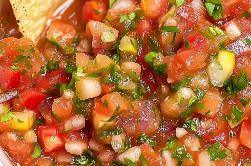 Fresh Salsa Recipe (5 Minutes)