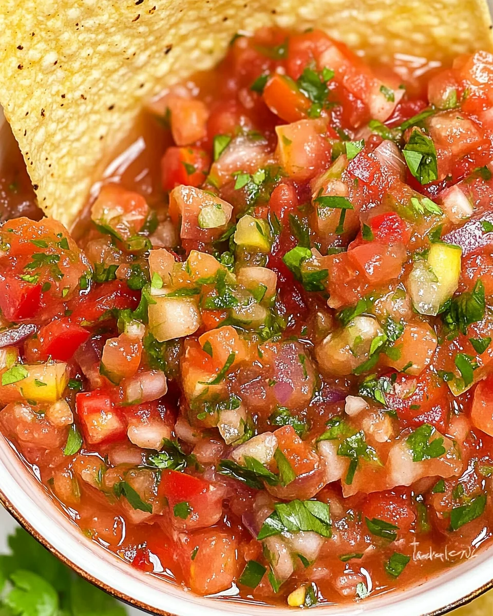 Fresh Salsa Recipe (5 Minutes)
