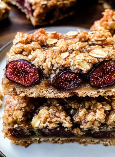 Gluten-Free Oatmeal Fig Bars (Vegan)