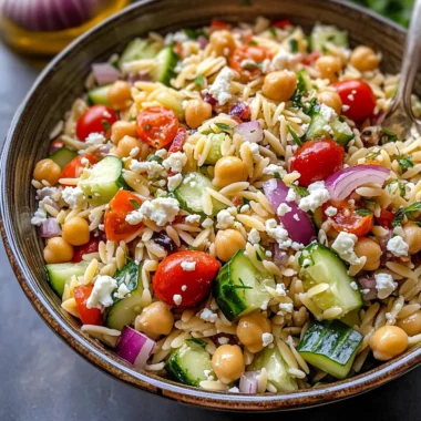 Greek Orzo Salad