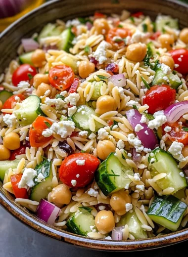 Greek Orzo Salad