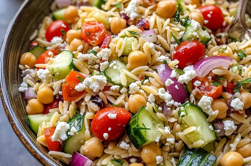 Greek Orzo Salad