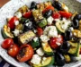 Grilled Zucchini Greek Salad