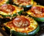 Grilled Zucchini Pizza Slices