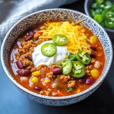 Healthy Turkey Chili