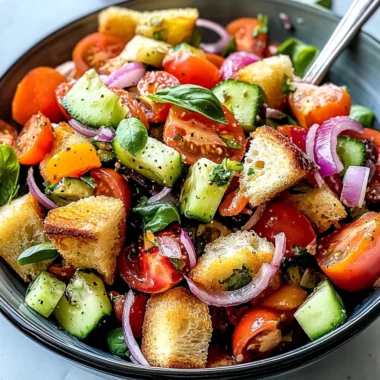 How to Make THE BEST Panzanella