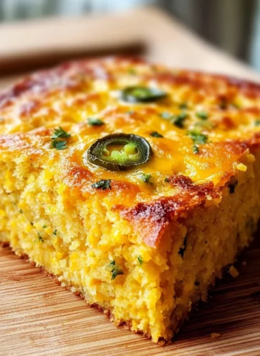 Jalapeno Cheddar Cornbread