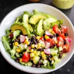 Mexican Chopped Salad with Honey-Lime Dressing