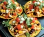 Mexican Rotisserie Chicken Tostadas