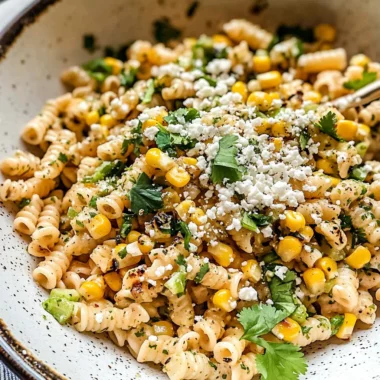 Mexican Street Corn Pasta Salad