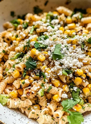 Mexican Street Corn Pasta Salad