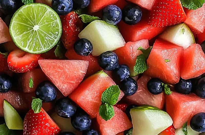 Mojito Fruit Salad