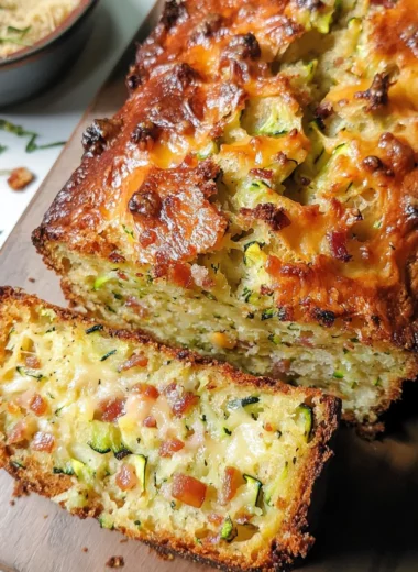 One Bowl Cheesy Zucchini Bread