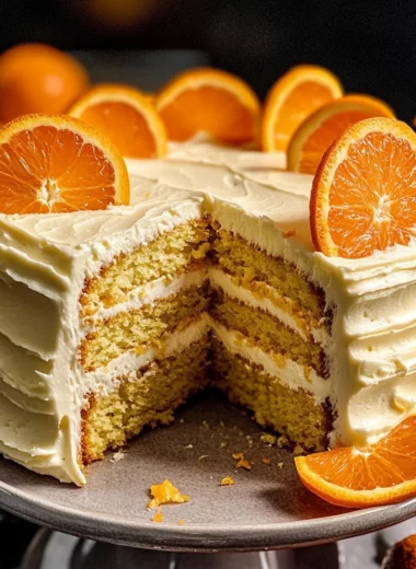 Orange Cream Cake