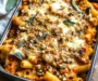 Pasta Bake with Pumpkin Tomato Sauce