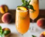 Peach Bellini Mocktail Recipe