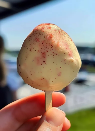 Peach Ice Cream (Viral Asian Peach Ice Cream)